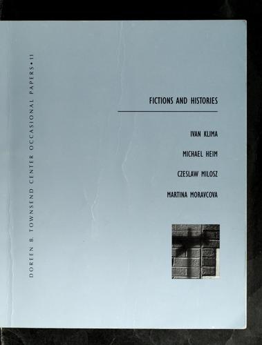 Cover of Fictions and histories