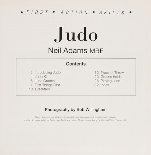Cover of Judo