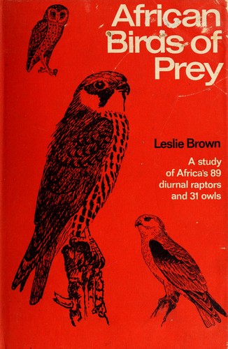 Cover of African birds of prey