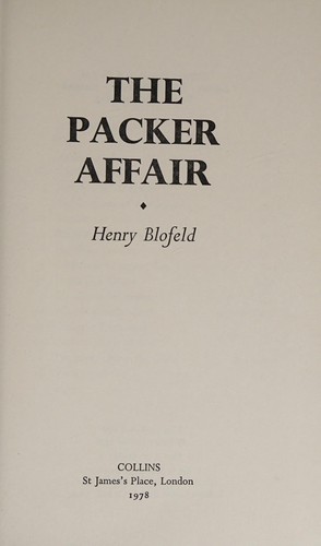 Cover of The Packer affair