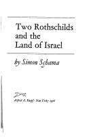 Cover of Two Rothschilds & the Land of Israel