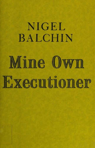 Cover of Mine own executioner