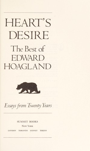 Cover of Heart's desire