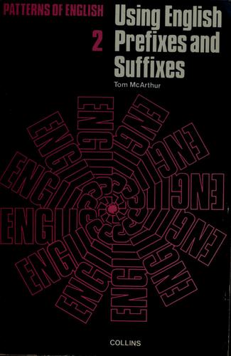 Cover of Using English prefixes and suffixes