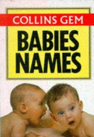 Cover of Collins Gem Babies' Names