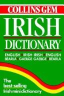 Cover of Collins gem Irish dictionary