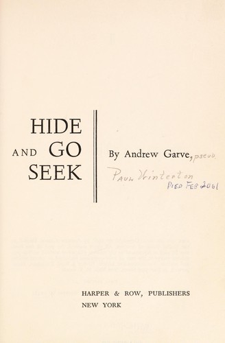 Cover of Hide and go seek