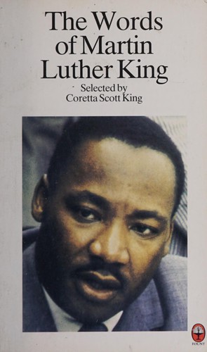 Cover of The words of Martin Luther King
