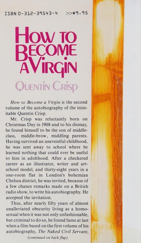 Cover of How to become a virgin