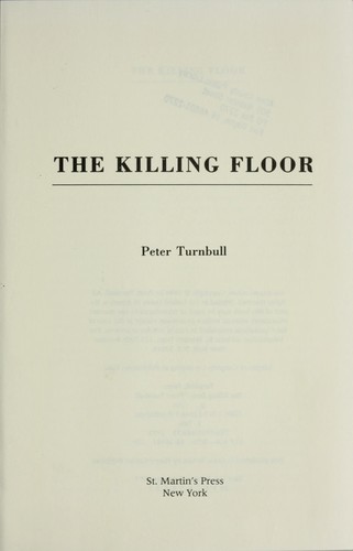 Cover of The killing floor