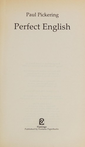 Cover of Perfect English
