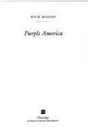 Cover of Purple America