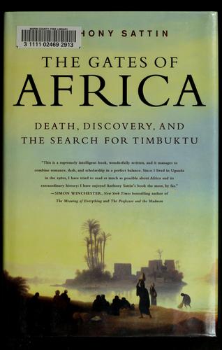 Cover of The gates of Africa