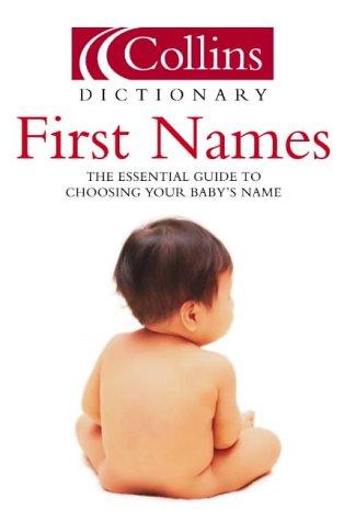 Cover of Collins Dictionary of First Names