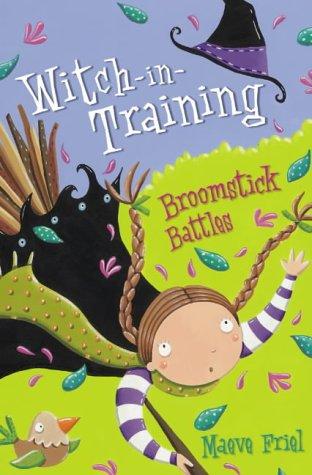 Cover of Broomstick Battles (Witch-in-Training)