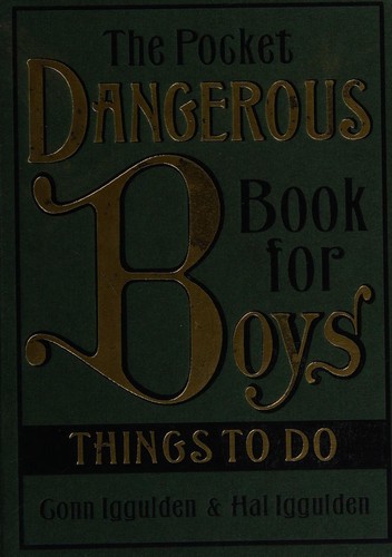 Cover of The pocket dangerous book for boys