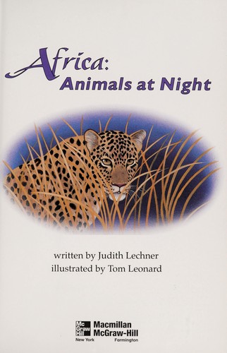 Cover of Africa