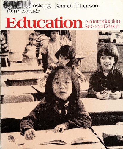 Cover of Education, an introduction
