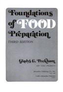 Cover of Foundations of food preparation