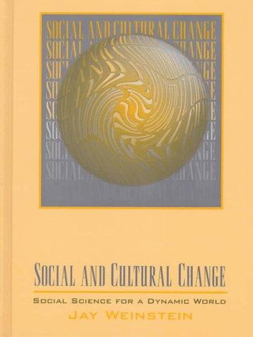 Cover of Social and Cultural Change