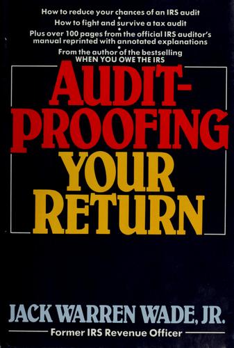 Cover of Audit-proofing your return
