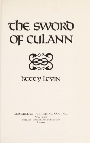 Cover of The sword of Culann