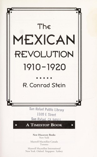 Cover of The Mexican Revolution, 1910-1920