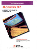 Cover of Access 97 for Windows 95
