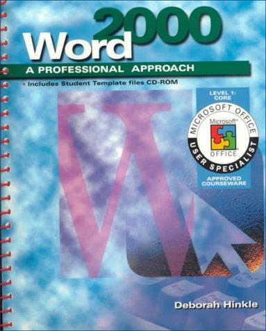 Cover of A Professional Approach Series