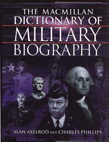 Cover of Macmillan Dictionary of Military Biography