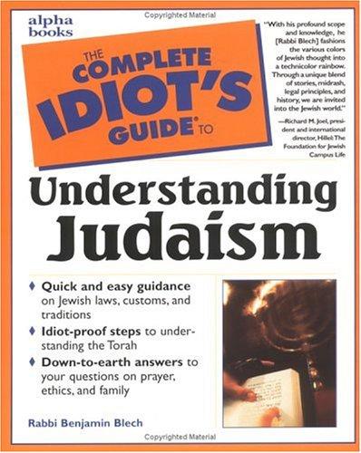 Cover of The Complete Idiot's Guide to Understanding Judaism