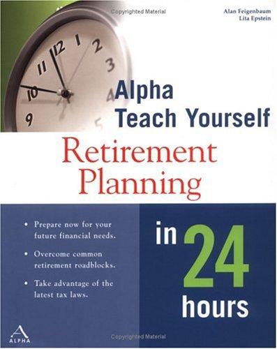 Cover of Alpha Teach Yourself Retirement Planning in 24 Hours