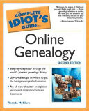 Cover of The Complete Idiot's Guide to Online Genealogy