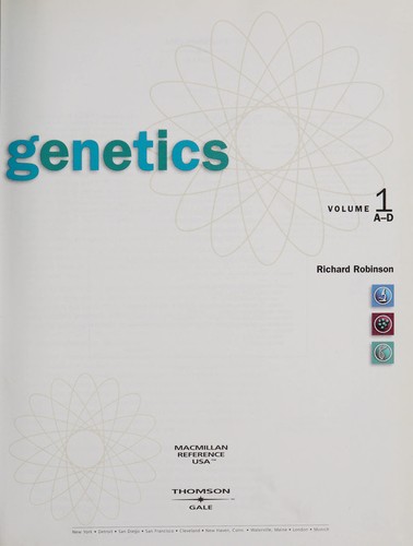 Cover of Genetics: Q-Z