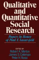 Cover of Qualitative and Quantitative Social Research