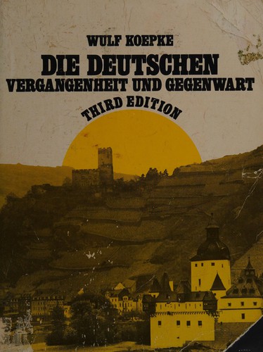 Cover of Die Deutschen - Vergangenheit und Gegenwart