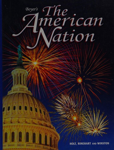 Cover of Boyer's The American nation