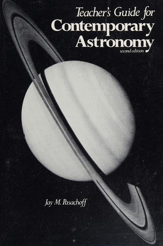 Cover of Teacher's guide for Contemporary astronomy