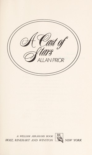 Cover of A cast of stars