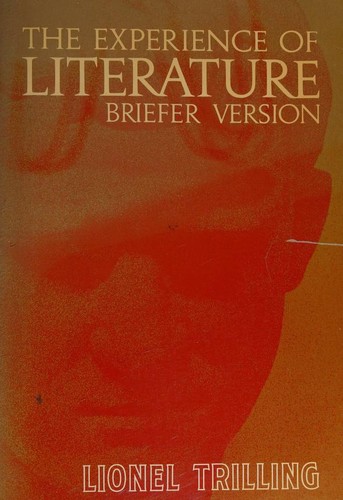 Cover of The experience of literature -- Briefer version