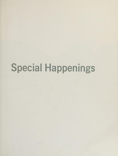 Cover of Special Happenings