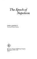Cover of The epoch of Napoleon