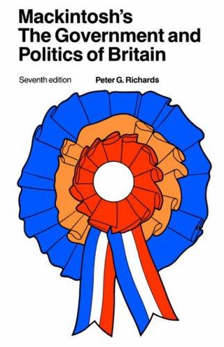 Cover of Mackintosh's The Government and Politics of Britain