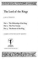 Cover of The Lord of the Rings