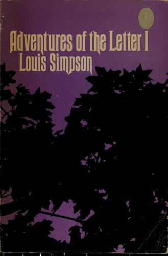 Cover of Adventures of the letter I
