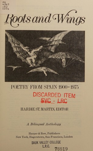 Cover of Roots and wings
