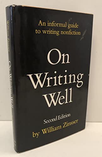 Cover of On Writing Well: An Informal Guide to Writing Nonfiction