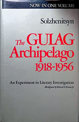 Cover of The Gulag Archipelago, 1918-1956
