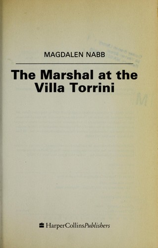 Cover of The Marshal at the Villa Torrini