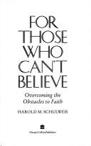 Cover of For those who can't believe
